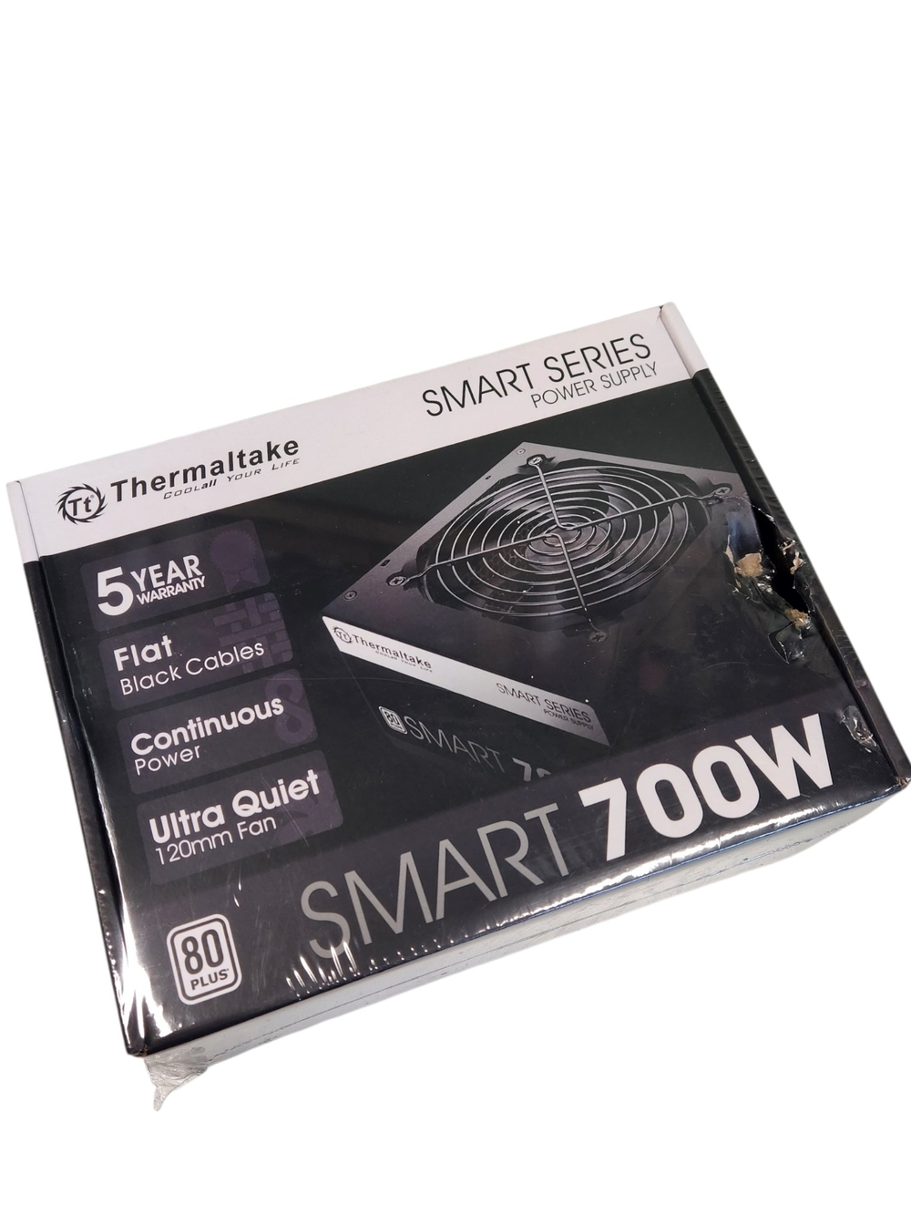 Thermaltake Power Supply 700W Smart Series 80+ New In Box